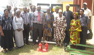 AMREC Hands-Over Hydraulic Press Machines To Farmers